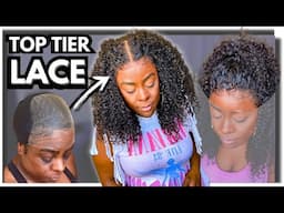 NEW "M" CAP WEAR N GO GLUELESS Wig for BEGINNERS PRECUT & PREPLUCKED || ISEE HAIR Meekah Lynne