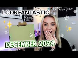 *SNEAK PEEK* LOOKFANTASTIC BEAUTY BOX UNBOXING DECEMBER 2024 ✨  MISS BOUX