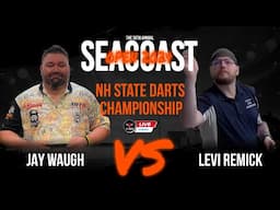 Jay Waugh vs Levi Remick | NH State Darts Championship Final | Seacoast Open