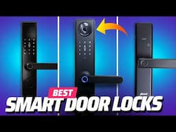 The Best Smart Door Locks For Your Home ⚡️ Ozone Morphy Series Smart Door Locks!