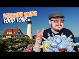 Portland Maine - HIDDEN FOOD GEMS - Maine Food Tour!