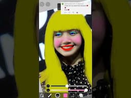 Lisa yellow hair İbis Paint X | video request | by Blackpink Popcorn