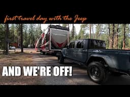 First TRAVEL DAY with the Jeep // SNOWBIRD 2025! // Full Time RV Life