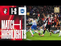 Brooks goal not enough againt ten-man Seagulls | AFC Bournemouth 1-2 Brighton