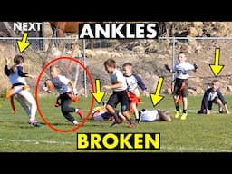 HE BROKE EVERYONE'S ANKLES and SCORES TOUCHDOWN AT FOOTBALL GAME! 🏈