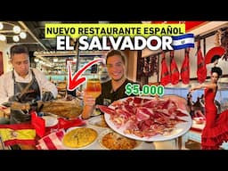 ¡Los RESTAURANTES ESPAÑOLES llegaron a El Salvador! 🇪🇸🇸🇻 ¿Vale la pena?