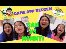 SAM PLAYS TAG WITH RYAN | PIN RESCUE | GAME APP REVIEW |  LET'S HAVE SAM FUN