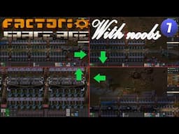 The Multicam Drifting Episode (#7) | Factorio Space Age with Noobs