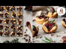 Cranberry Brie Pastry Bites Recipe