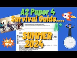 A2 Business P4 60 Sec Guide Summer 2024 [CAIE]