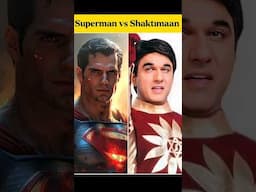 The biggest similarity between Superman and Shaktimaan..🔥#superman #dc #shorts