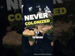 The 4 Countries NEVER COLONIZED by Europeans #countries #history #geography