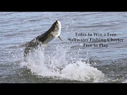 Win a saltwater fishing charter in New Smyrna Beach Florida with Captain Drew Cavanaugh contest