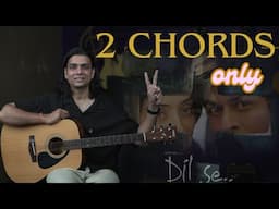 This A R Rehman Classic is so EASY on guitar | Dil Se Re Guitar Lesson