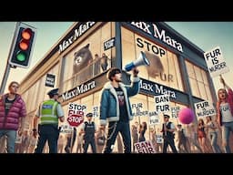 I Did A Solo Protest & Shut Down Max Mara | Police 🚨 Are Called!￼