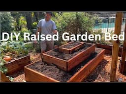 DIY Multi-Level Raised Garden bed (Planter Box)