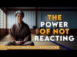 Power of Not Reacting - How to Control Your Emotions | Gautama Buddha Motivational Story