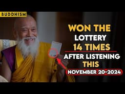 Man Won Lottery 14 Times Using a Simple Math Formula | Buddhism