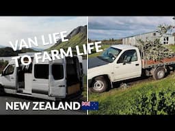 Working on the farm | Life after vanlife