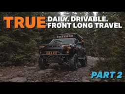 PART 2! - JUST RELEASED 4Runner Low Maintenance Daily Driver 2" (Wider) Front Long Travel Kit