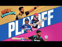 Play OFFs - Qualifiers + Eliminator :Jaipur, Haryana, Ahmedabad, Kochi MYIPL Season 4 Cricket 24