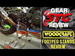 Woodcraft Footpeg Stands Review from SportbikeTrackGear.com