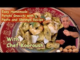 Easy Homemade Potato Gnocchi Pesto and Shrimps Recipe