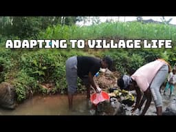 Introducing something new in the village// Laundry day in the village// Life in the village