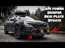 UPDATE!!! aFe Power Terra Guard Bumper NEW Skid Plate / Subaru Outback Wilderness