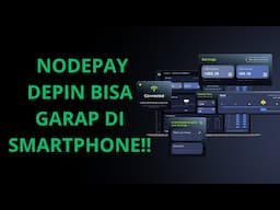 [GRATIS] NODEPAY DEPIN BISA GARAP DI SMARTPHONE!!