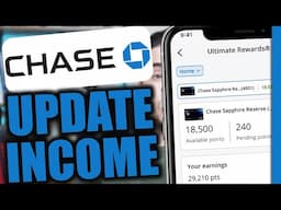 How to Update Income on Chase App (for Credit Limit Increases & More)