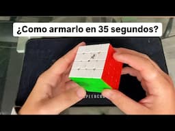 Como armo el cubo rubik 4x4 en 35 segundos | Ar Speedcuber