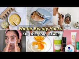 10 Winter Beauty Hacks Every Girl Should Try💅| Selfcare with Taiba