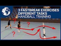 3 Fastbreak Exercises - Fun & Intense - Handballtraining Kristensen Larholm Ribe | Handball inspires