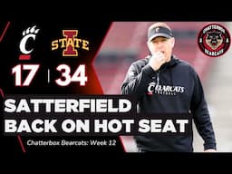 Cincinnati Bearcats Football Drops Third Straight Game | Scott Satterfield Embarrassed by Iowa State