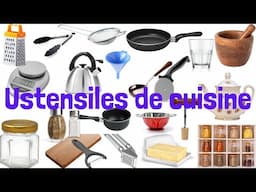 nouvelle leçon : les ustensiles de cuisine en français