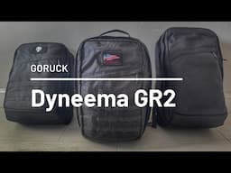 Goruck DYNEEMA GR2 (34L) Review - One Bag Travel Legend (26L / 40L / Heritage / Ripstop Comparison)