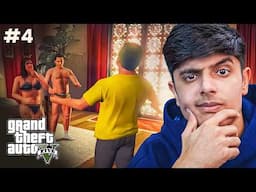 MICHAEL CATCHES HIS WIFE CHEATING (HINDI DUBBED) | GTA 5 GAMEPLAY PART 4