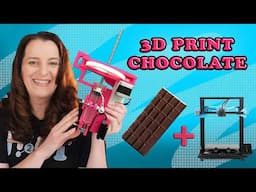 What happens if you put chocolate in a 3D printer?  How To Cook That Ann Reardon