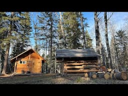 Secret Life Inside a Tiny OFF GRID Cabin in the BUSH!