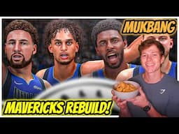 NBA 2K25 ASMR | Dallas Mavericks Rebuild! - Mukbang & Whispering