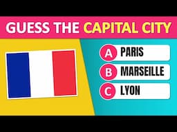 Guess The Capital City Of The Country | Capital City Quiz