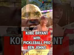 #shorts #kobebryant #benjohns Great Meets Great ;) #pickleball #nba #mlp #ppa