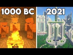 History of Humans in Minecraft