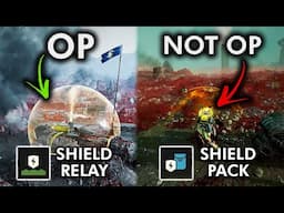 Helldivers 2 PSA: Use the Shield Relay, not the Pack