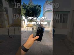 iPhone 16 Pro Vs iPhone 13 Mini