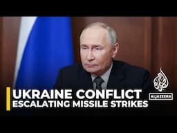 Putin and Zelenskyy respond to Escalating Missile Strikes in Ukraine Conflict