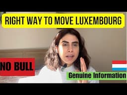 Lu Luxembourg Country Work Visa | How to move Luxembourg|How to find job in Luxembourg |English Sub