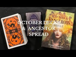 October Decks & Ancestor Reading Spread