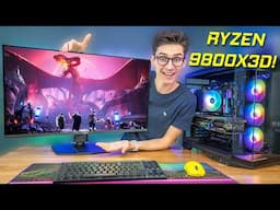 The INSANE 4K Gaming PC Build 2024! - Ryzen 7 9800X3D & RTX 4080 Super w/ Gameplay Benchmarks | AD